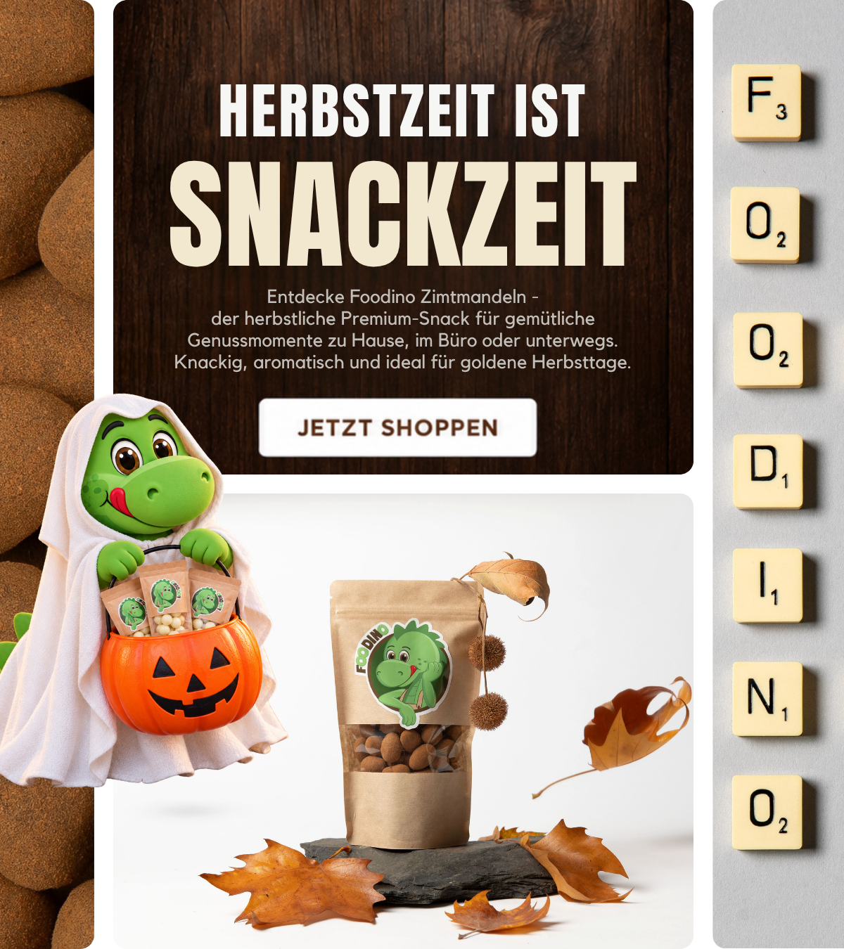 Herbstzeit ist Snackzeit mit FOODINO!