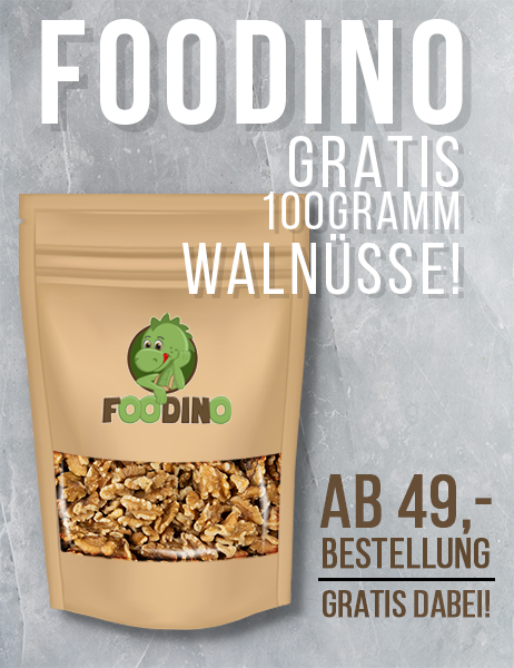 100g Walnüsse bei deiner Bestellung ab 49€!