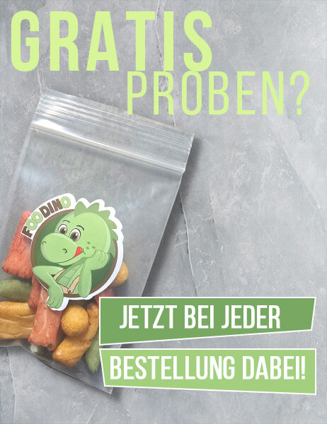 Eine gratis Probe bei deiner Bestellung!