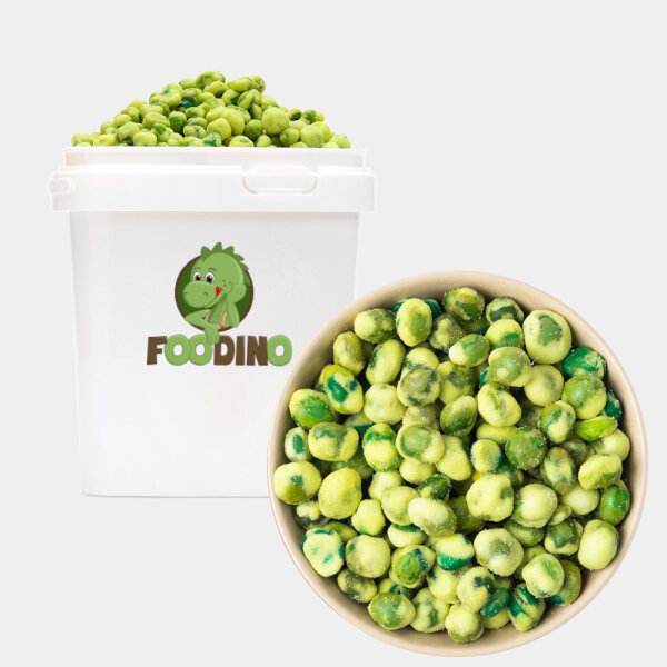 Erbsen im Wasabi Teigmantel 1kg Eimer