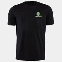 Foodino T-Shirt mit Logo links schwarz XL