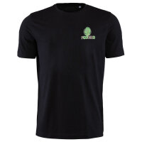 Foodino T-Shirt mit Logo links schwarz XL