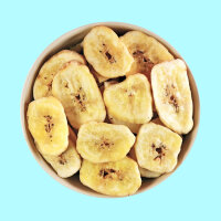 Bananenchips mit Honig gesüßt