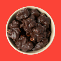 Erdnuss Krokant dunkle Schokolade 1kg