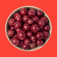 Johannisbeeren in weißer Joghurtschokolade 1kg