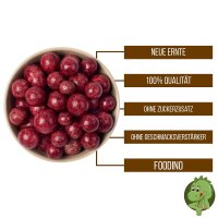 Johannisbeeren in weißer Joghurtschokolade 1kg