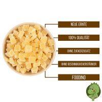 Ananaswürfel kandiert 250g