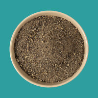 Pfeffer schwarz gemahlen Würziger und scharfer...