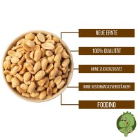 Erdnüsse geröstet und gesalzen 1kg