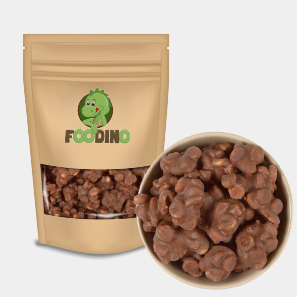 Cookie Fudge Cluster Vollmilchschokolade 500g
