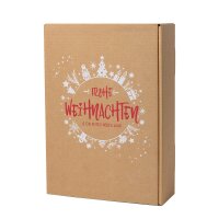 Geschenkbox Braun Nuss-Box