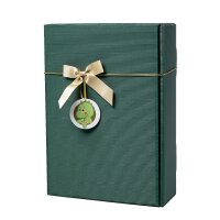 Geschenkbox Grün Nuss-Box