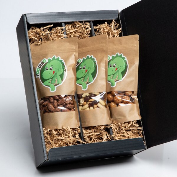 Geschenkbox Schwarz Mix-Box