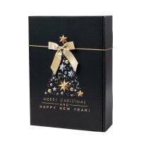 Geschenkbox Schwarz Schoko-Box