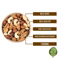 5er Nussmischung Natur 1kg