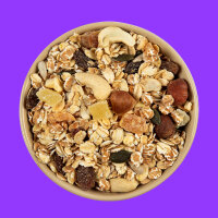 Müsli mit Nüssen und getrockneten Früchten 500g