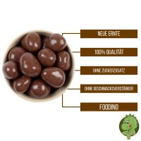 Gefriergetrocknete Erdbeeren in Vollmilchschokolade 250g