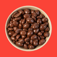 Schoko Erdnüsse mit Vollmilchschokolade veredelt