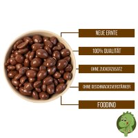 Schoko Erdnüsse mit Vollmilchschokolade veredelt 2,5kg Beutel
