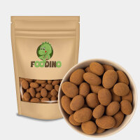 Zimtmandeln, Mit Vollmilchschokolade ummantelt und Zimt...