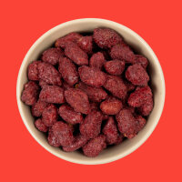 Gebrannte Erdnüsse Karamellisierter Snack-Klassiker