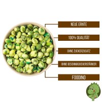 Erbsen im Wasabi Teigmantel 500g