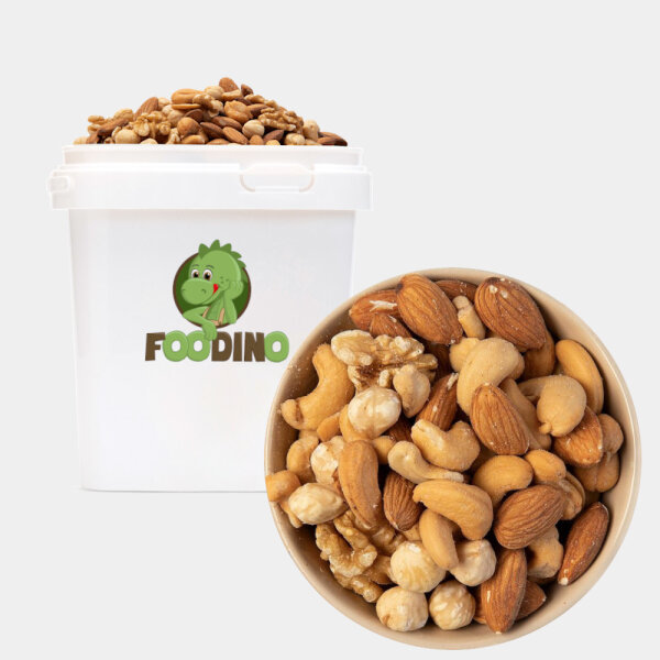 Nussmischung aus 4 Nusssorten 1,5kg Eimer